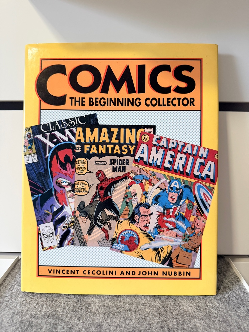 Comics The Beginning Collector Hardcover 1992 Cecolini Nubbin Comic Book Guide